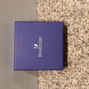 Swarovski Rose Gold & Silver Crystal Sunflower Earrings